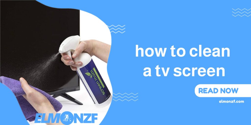 how to clean a tv screen